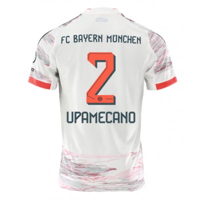Bayern Munich Dayot Upamecano #2 Gostujuci Dres 2025-26 Kratak Rukav Bayern Munich Dayot Upamecano #2 Gostujuci Dres 2025-26 Kratak Rukav
